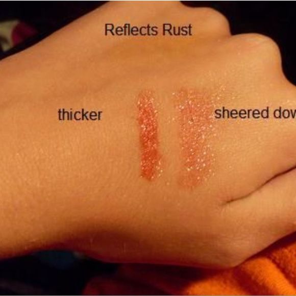 MAC Reflects Rust Glitter Pigment Eyeshadow/ Lip Topper - Picture 10 of 16